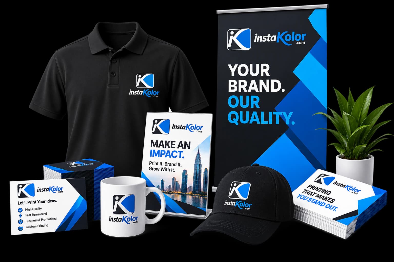 Complete InstaKolor branding solutions for local businesses